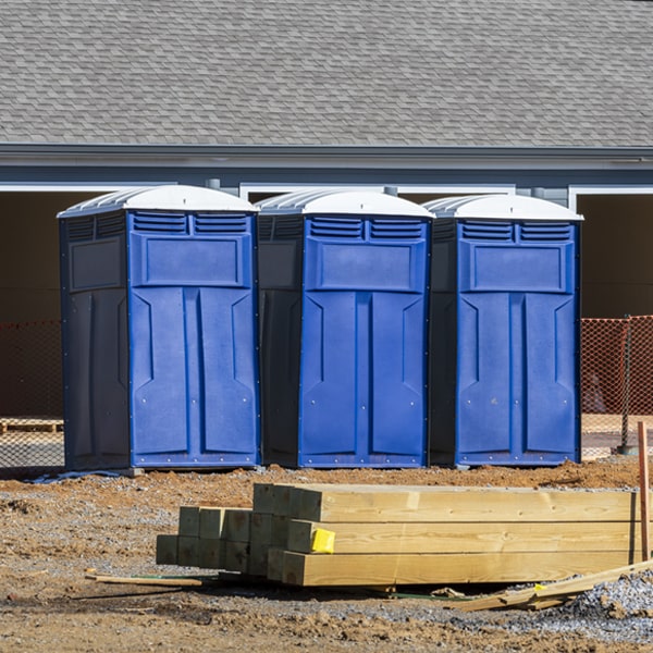 how do you ensure the portable toilets are secure and safe from vandalism during an event in Crescent